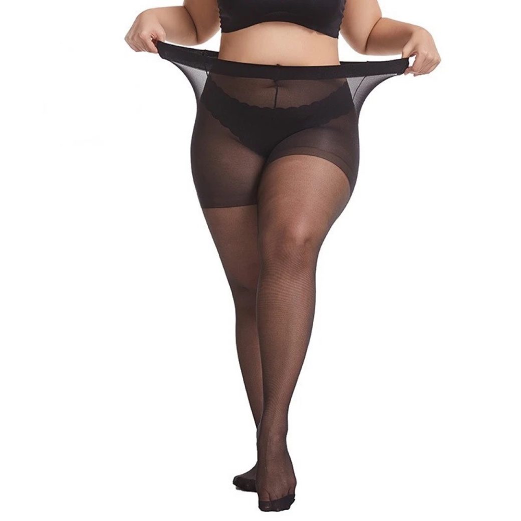 Sexy core silk breathable leg black silk base
