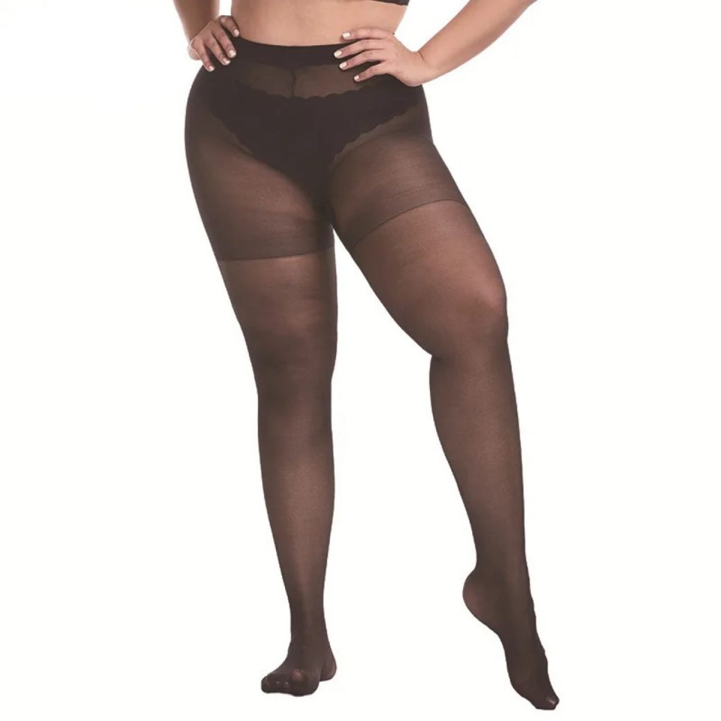 Sexy core silk breathable leg black silk base - Image 2